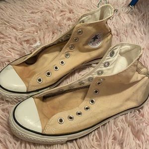 Converse bleached Size 11 high tops